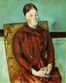Madame Cezanne in einem gelben Stuhl Paul Cezanne